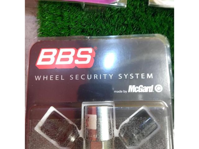 BBS McGARD ロックナットセット 【M12xP1.5 21HEX ブラック】