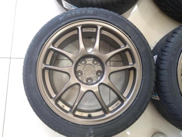 For 86, Prius, etc.! WORK
EMOTION
CR
Kai
+
KENDA
KR20 with new tires