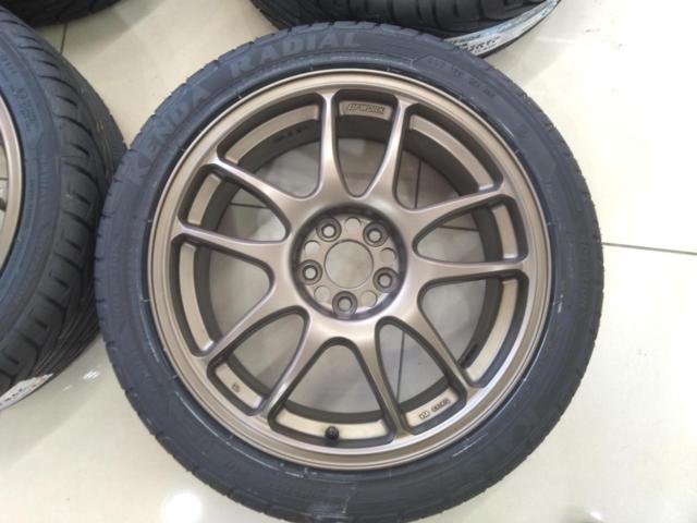 For 86, Prius, etc.! WORK
EMOTION
CR
Kai
+
KENDA
KR20 with new tires