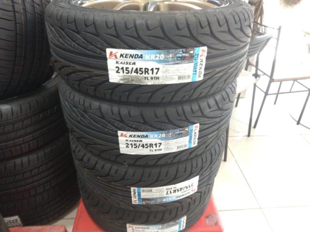 For 86, Prius, etc.! WORK
EMOTION
CR
Kai
+
KENDA
KR20 with new tires