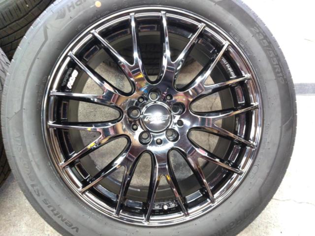 ★納車外しタイヤ付き♪★RAYS HOMURA 2x9PLUS+HANKOOK VENTUS S1 evo3 SUV ★RAV4/T33エクストレイル/ハリアーなど♪★
