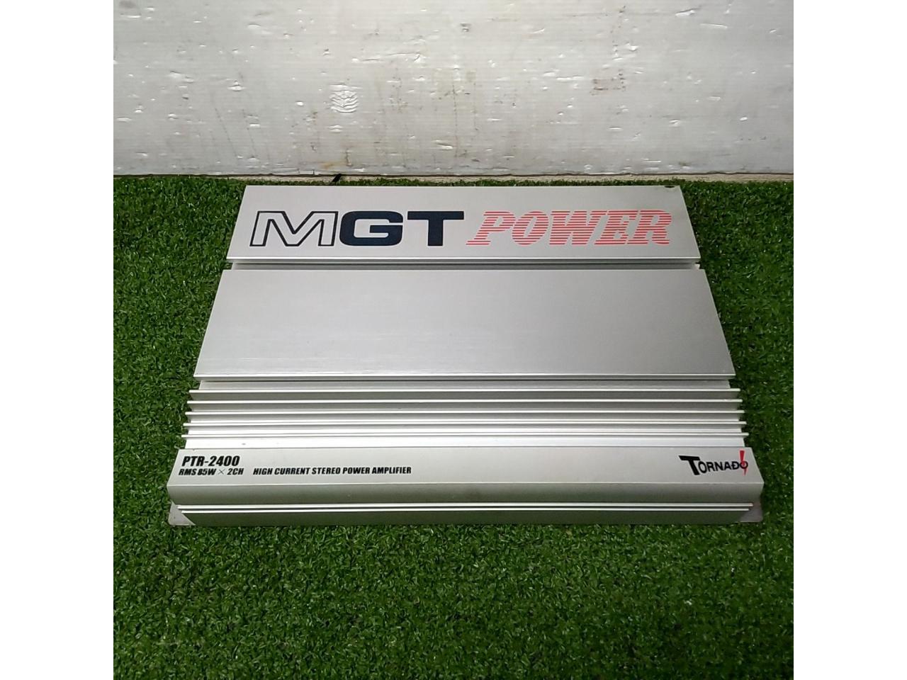 MGT
POWER
PTR-2400
2ch power amplifier