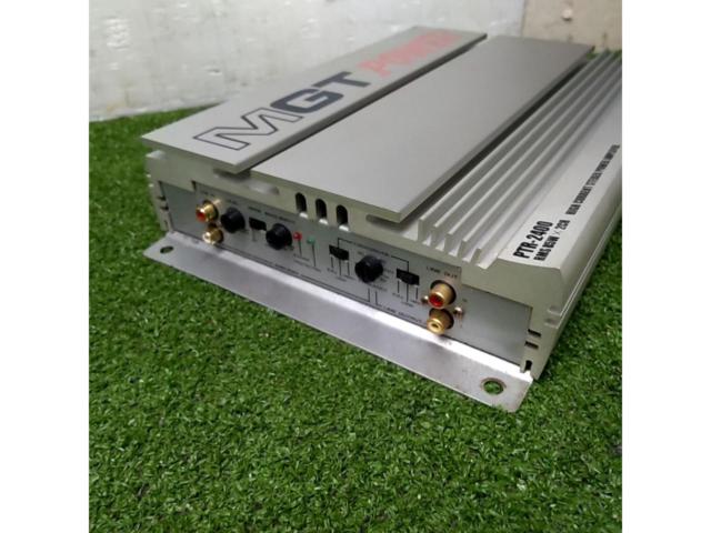 MGT
POWER
PTR-2400
2ch power amplifier