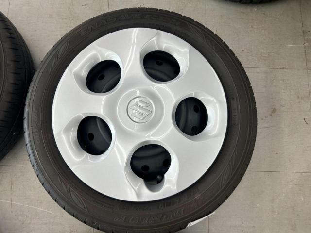 スズキ HA37S/アルト純正スチールホイール+DUNLOP ENASAVE EC300+