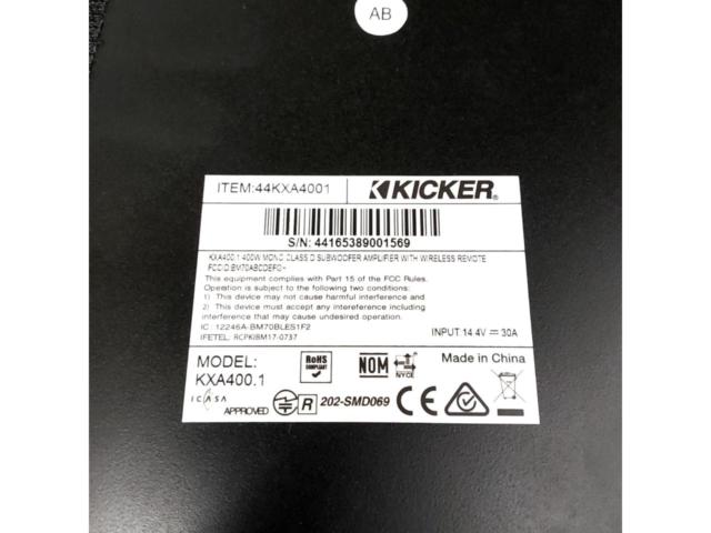 KICKER KXA400.1