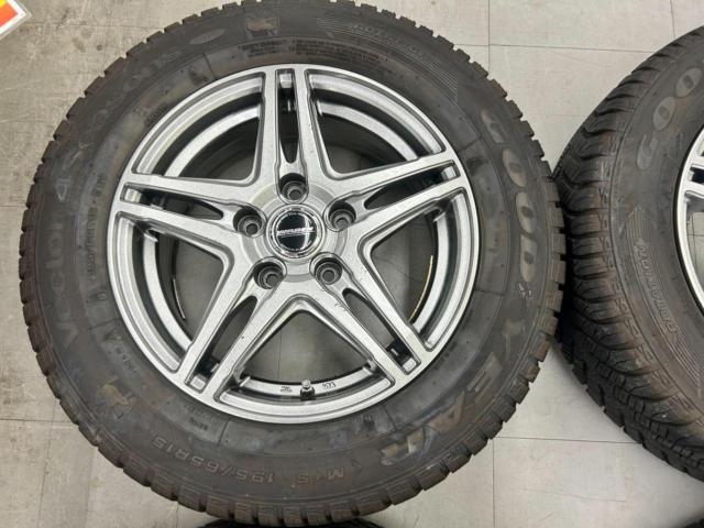 【HOT STUFF(ホットスタッフ)】WAREN(ヴァーレン) WR5 (5HOLE)+GOODYEAR Vector 4Season