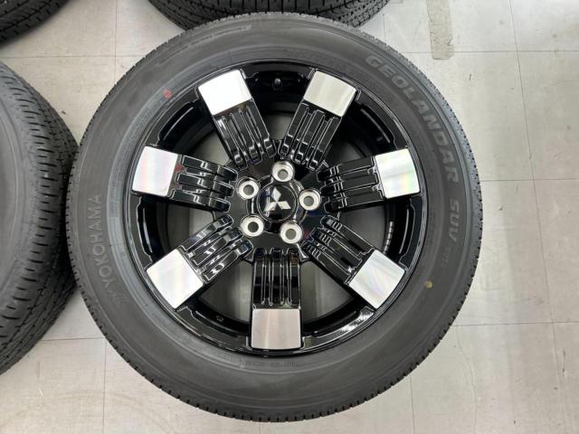 三菱デリカD:5後期 Pグレード純正ホイール+YOKOHAMA GEOLANDER SUV G055