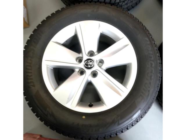 【トヨタ純正】 TOYOTA ハリアー【60系】エレガンス純正ホイール+【BRIDGESTONE】BLIZZAK DM-V3
