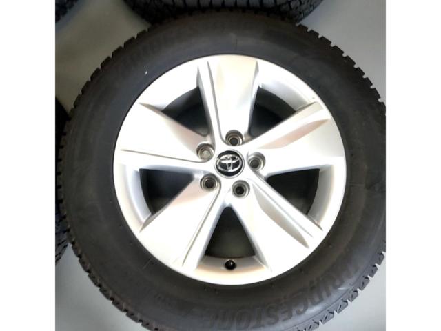 【トヨタ純正】 TOYOTA ハリアー【60系】エレガンス純正ホイール+【BRIDGESTONE】BLIZZAK DM-V3