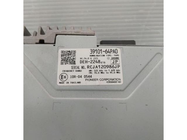 Genuine Suzuki parts
39101 - 64 PA0 / DEH - 2248 zs