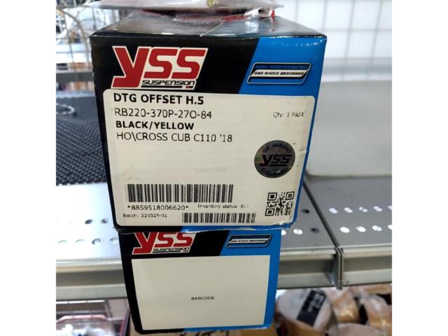 YSS GAS SHOCK ABSORBER クロスカブ JA60