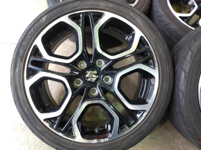 SUZUKI スイフトスポーツ純正ホイール + YOKOHAMA ADVAN FLEVA V701