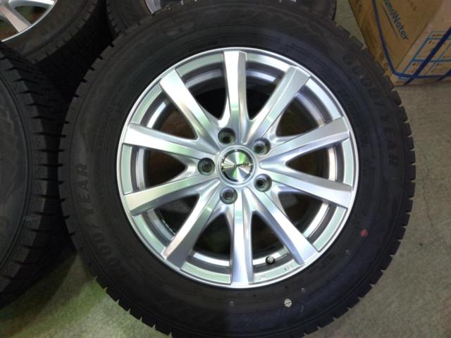 weds RAVRION/ラブリオン スポークホイール + GOODYEAR NAVI8
