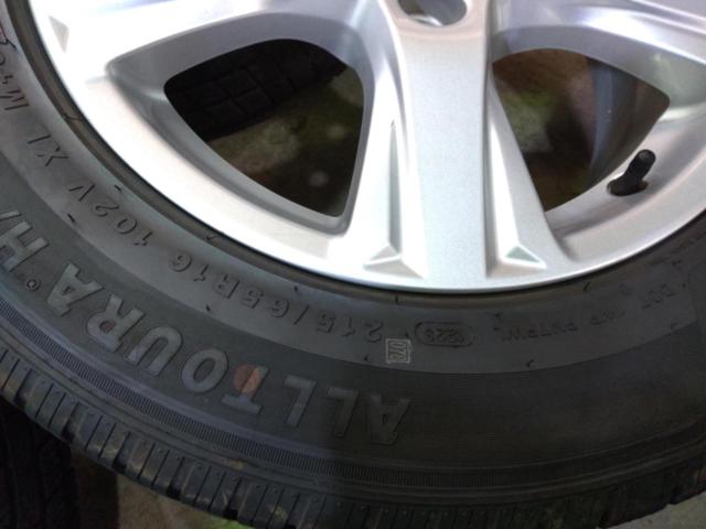 TOYOTA アルファード/ヴェルファイア純正アルミホイール + DAVANTI Alltoura 4-Seasons