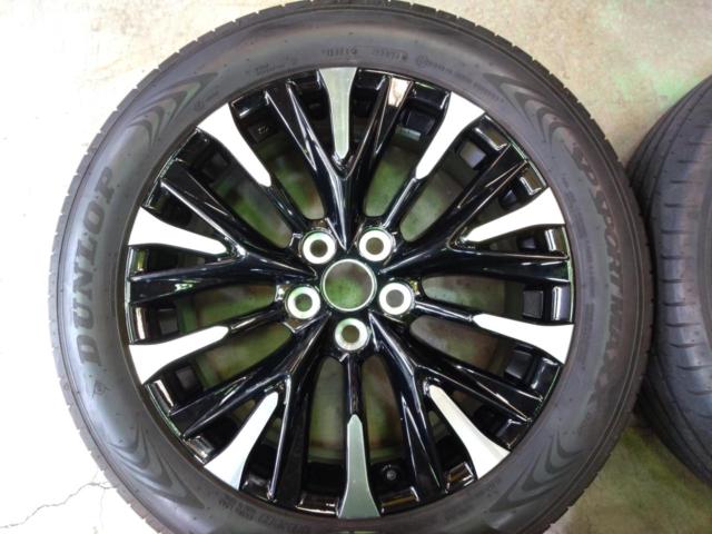 TOYOTA アルファード.ヴェルファイア/40系 エグゼクティブラウンジ純正ホイール+DUNLOP SP SPORTMAXX 060