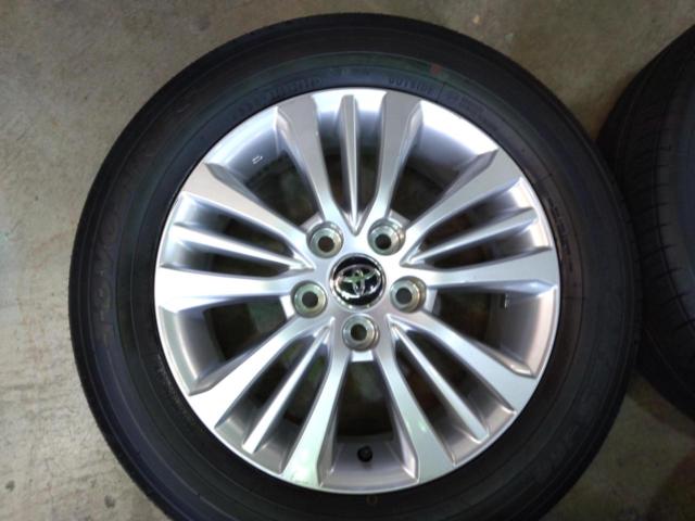 トヨタ純正(TOYOTA)  90系ヴォクシー純正ホイール  + TOYO PROXES J68