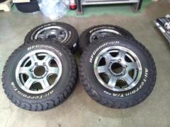 ANBISH Branca アルミホイール  +  BFGoodrich ALL-Terrain T/A KO3 LT195/80R15 107S
