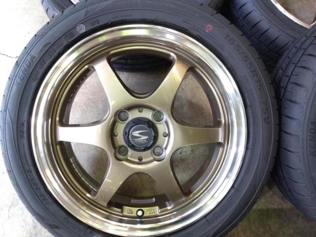BADX S-HOLD STOLZ  + KENDA(ケンダ) KR203 165/55R15 75V