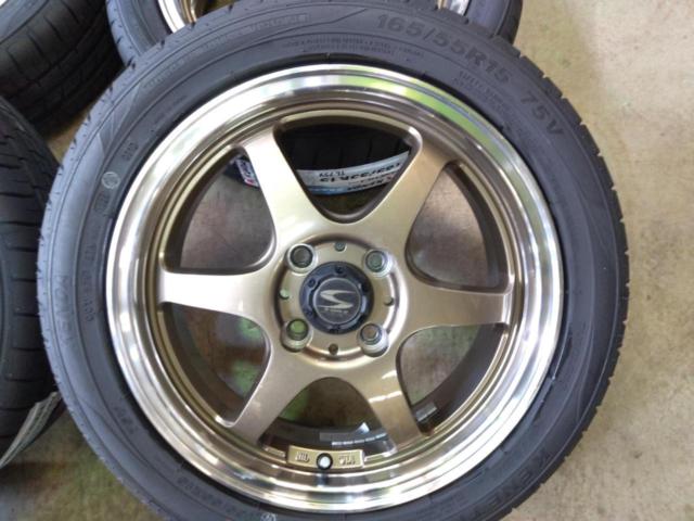 BADX S-HOLD STOLZ  + KENDA(ケンダ) KR203 165/55R15 75V