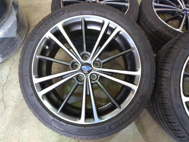 SUBARU
BRZ original aluminum wheel + MICHELIN
PRIMACY
Five