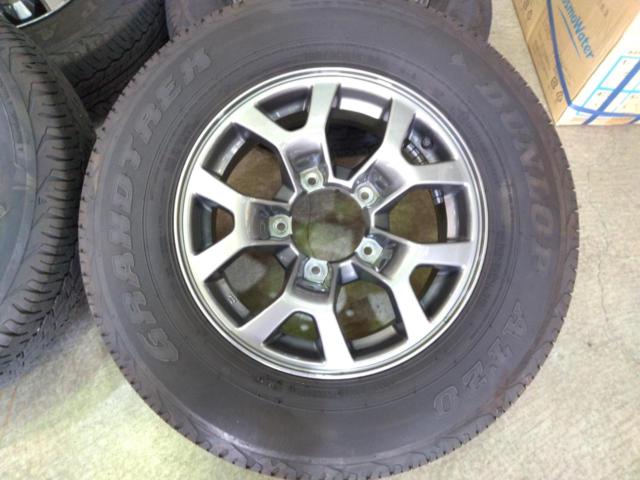 ジムニーシエラ/JB74 純正ホイール+DUNLOP GRANDTREK AT20