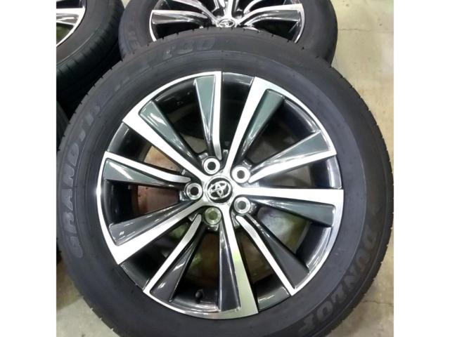 TOYOTA 80系ハリアー純正ホイール+DUNLOP GRANDTREK PT30