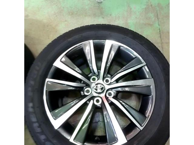 TOYOTA 80系ハリアー純正ホイール+DUNLOP GRANDTREK PT30