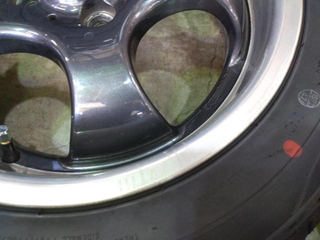 WORK(ワーク)  ROAR 5本スポークホイール  + KENDA(ケンダ) KR203 155/65R14 75T