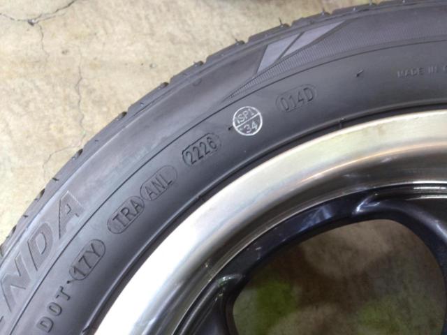WORK(ワーク)  ROAR 5本スポークホイール  + KENDA(ケンダ) KR203 155/65R14 75T