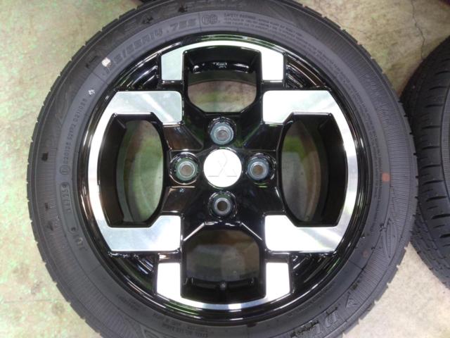 MITSUBISHI DELICA mini  G Premium純正ホイール+DUNLOP ENASAVE EC300+