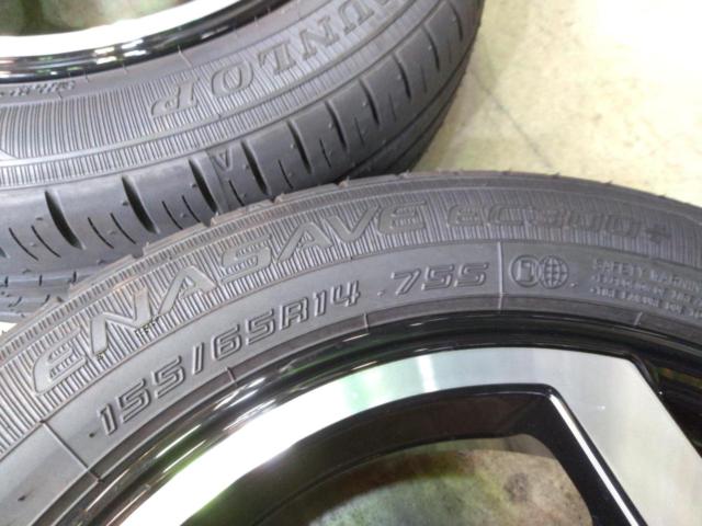 MITSUBISHI DELICA mini  G Premium純正ホイール+DUNLOP ENASAVE EC300+