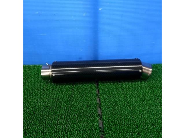 【汎用/Φ60.5】メーカー不明 カーボンサイレンサー【溶接クオリティも良くオススメの1本!!】
