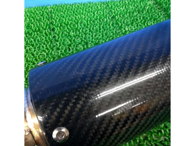 【汎用/Φ60.5】メーカー不明 カーボンサイレンサー【溶接クオリティも良くオススメの1本!!】