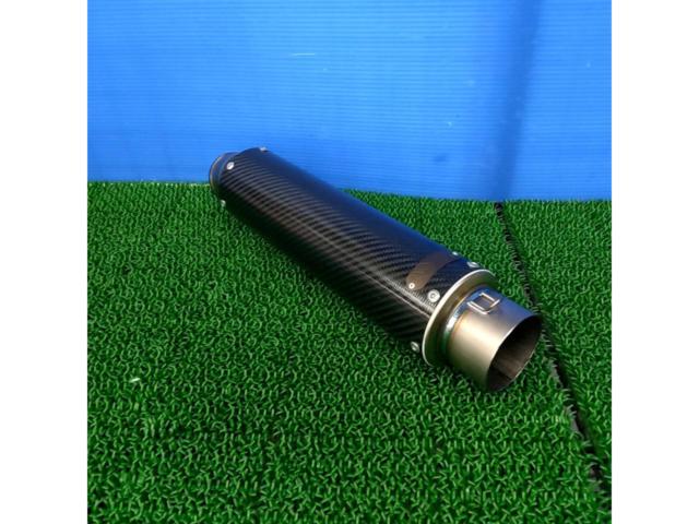 【汎用/Φ60.5】MAVERICK(マーベリック) MV83 カーボン 3Pソリッドサイレンサー/83C30-3PS【カーボン×チタン!!】
