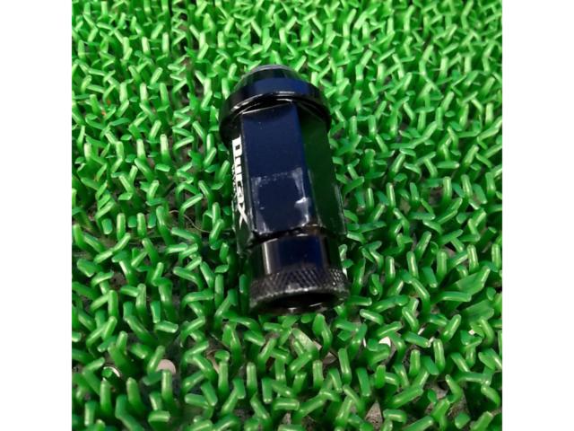 【M12×P1.5】Durax アルミブラックナット 19HEX 20個入り