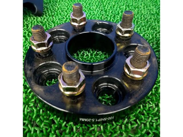 【100-5H/M12×P1.5】Durax ワイドトレッドスペーサー 20mm