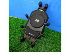【汎用/Φ22.2】Kaedear(カエディア) デビルホーンライト 振動吸収Airマウント搭載/KDR-M26D【#スマホホルダー #スマートフォンホルダー】