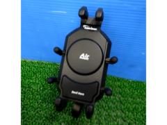 【汎用/Φ22.2】Kaedear(カエディア) デビルホーンライト 振動吸収Airマウント搭載/KDR-M26D【#スマホホルダー #スマートフォンホルダー】