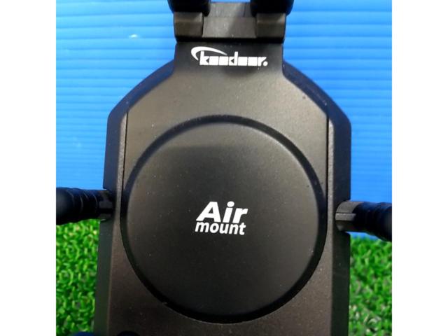 【汎用/Φ22.2】Kaedear(カエディア) デビルホーンライト 振動吸収Airマウント搭載/KDR-M26D【#スマホホルダー #スマートフォンホルダー】