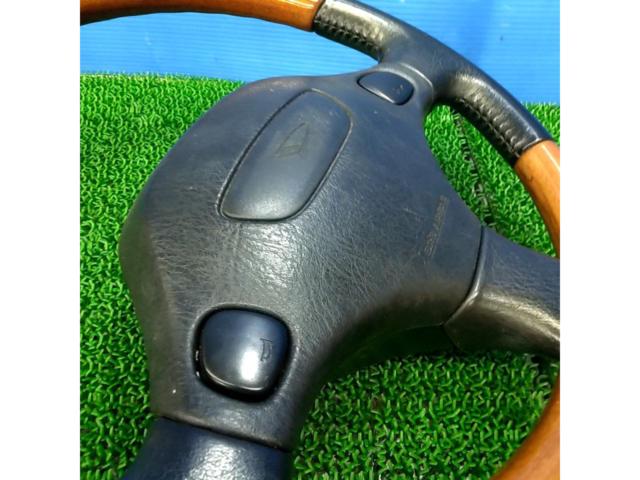 【L700/ミラジーノ】ダイハツ 純正ウッドコンビステアリング