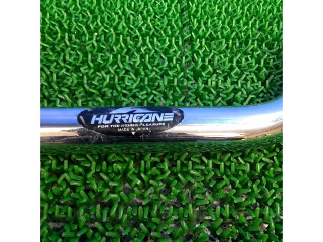 【汎用/Φ22.2】HURRICANE(ハリケーン) メッキハンドルバー【約565mm】
