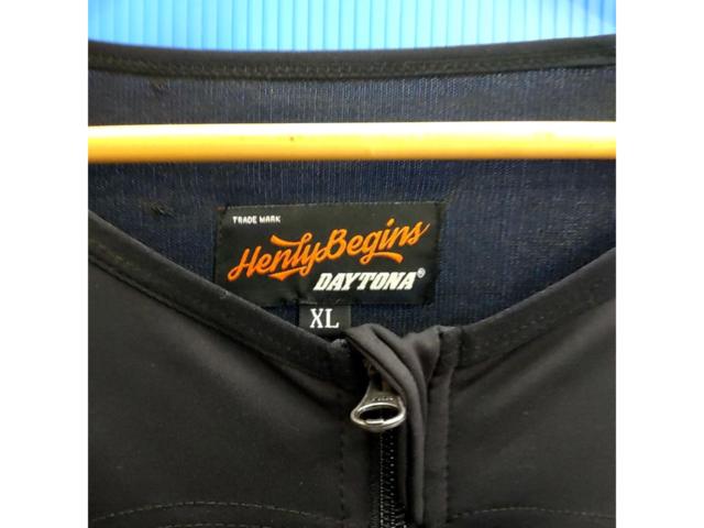 【サイズXL】DAYTONA(デイトナ)/HenlyBegins(ヘンリービギンズ) ストレッチインナープロテクター/HBP-019/18803【オールシーズン対応のストレッチ素材!!】