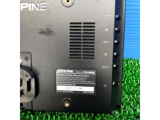 ALPINE PKG-M800A  8インチモニター