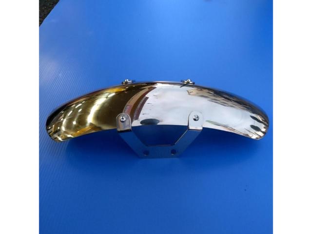 【250TR/W400】DAYTONA(デイトナ) ステンレス ショートフロントフェンダー/42792【高級感出ます!!】