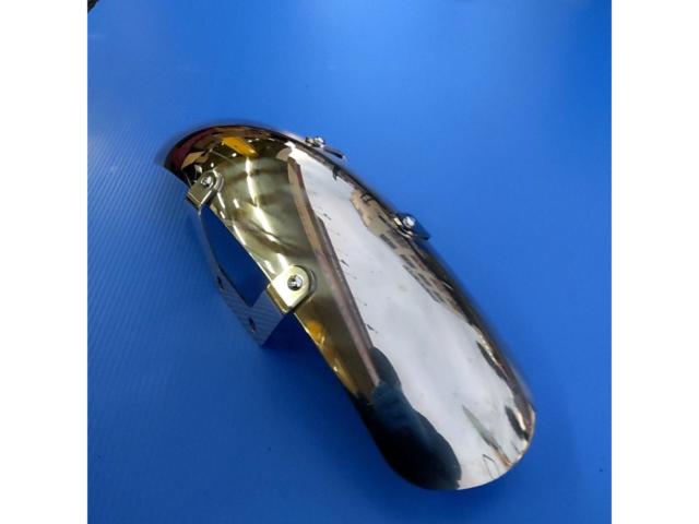 【250TR/W400】DAYTONA(デイトナ) ステンレス ショートフロントフェンダー/42792【高級感出ます!!】