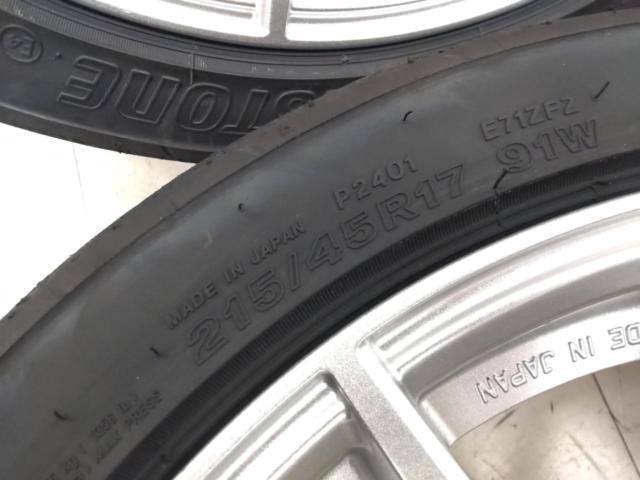 BRIDGESTONE POTENZA SW010 + BRIDGESTONE POTENZA RE-71RZ
