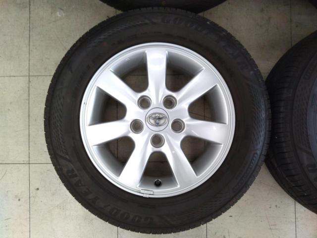 TOYOTA アイシス 純正ホイール+GOODYEAR EfficientGrip ECO EG02