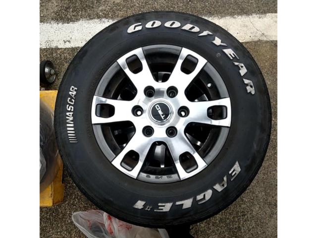 ※KENDA195/80R15組 TRD(ティーアールディー)TF7A (weds製)
