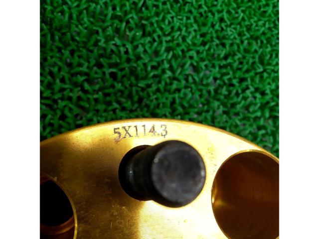 メーカー不明 ワイドトレッドスペーサー M12xP1.5 70mm 114.3-5 ※2本