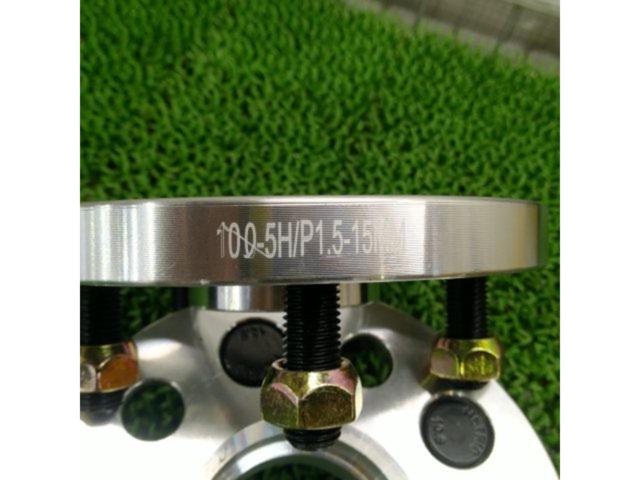 Durax ワイドトレットスペーサー M12 x P1.5 100-5H  15mm ハブ径:Φ54